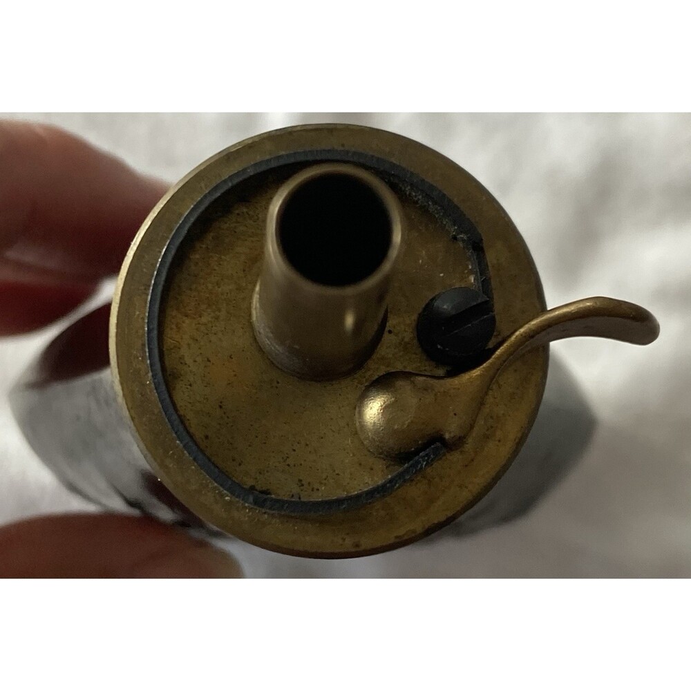 Antique Nineteenth Century Brass & Copper Black Powder Flask - Picture 4 of 6